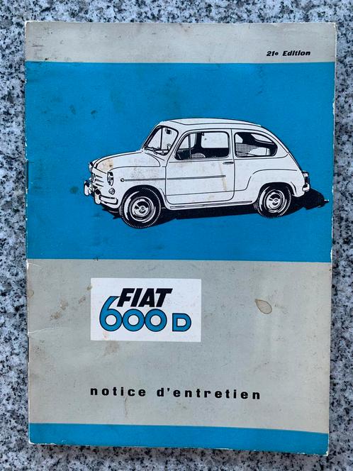 Fiat 600D, Boeken, Auto's | Boeken, Gelezen, Overige merken, Verzenden