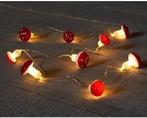 Led lichtjes paddestoel warmwit 10 leds 1 meter met, Ophalen of Verzenden, Nieuw