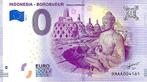 0 euro biljet Indonesia 2019 - Borobudur