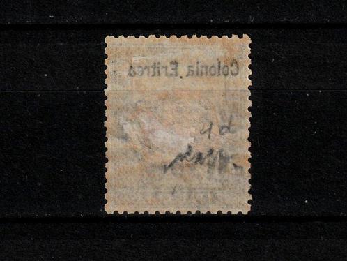 Italiaans Eritrea 1893 - Eritrea 1893 Overdruk figuur 1c., Postzegels en Munten, Postzegels | Europa | Italië