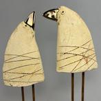 Ewa Budzowska - 2 partots in love - BIG (decorated 24 carat, Antiek en Kunst