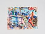 Freek van den Berg (1918-2000) - Schip, Antiek en Kunst