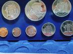 Jamaica. Proof Set 1975 Franklin Mint 8 Coins ( inc. Silver