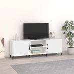 vidaXL Tv-meubel 150x30x50 cm bewerkt hout wit, Huis en Inrichting, Kasten | Televisiemeubels, 100 tot 150 cm, Verzenden, Nieuw