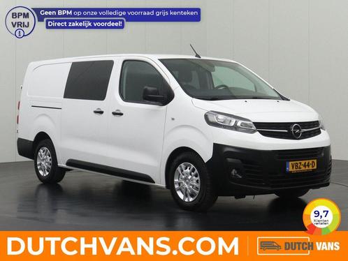 Opel Vivaro Dubbele-cabine 2.0CDTI | wit, Auto's, Bestelauto's, Lease, Handgeschakeld, BTW verrekenbaar, Diesel, Wit, Opel, Euro 6