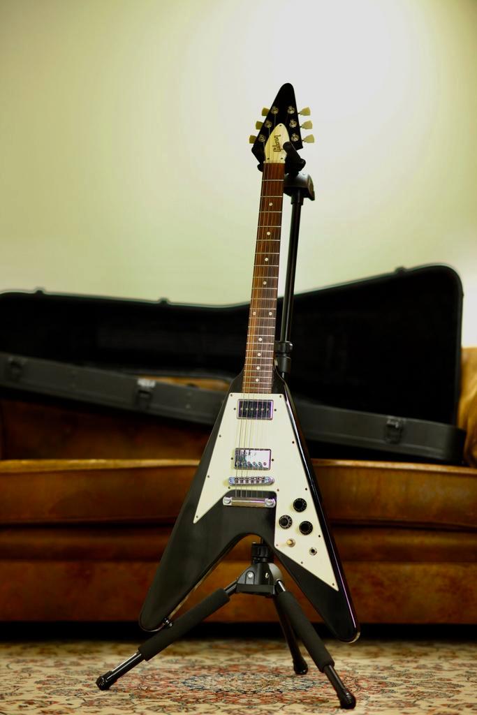 Gibson Flying V 67 2007 Reissue | Classic Black, Muziek en Instrumenten, Snaarinstrumenten | Gitaren | Elektrisch