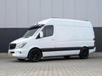 Zakelijke Lease |  Mercedes-Benz Sprinter 319 3.0 V6 190PK 2, Auto's, Stof, Gebruikt, Euro 6, Wit