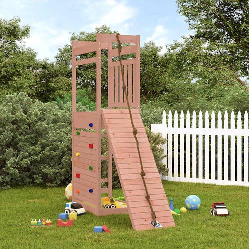 vidaXL Speelhuis massief douglashout, Kinderen en Baby's, Speelgoed | Buiten | Speeltoestellen, Nieuw, Verzenden