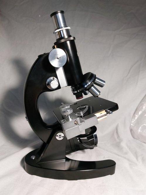 Monocular compound microscope - GB - 1950-1960 - Olympus, Audio, Tv en Foto, Fotocamera's Analoog