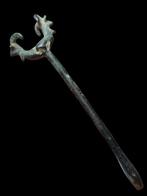 Luristan Extreem Rare Bronze Luristan Hairpin Sieraden, Verzamelen, Mineralen en Fossielen