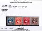 Oostenrijk-Hongarije - Italiaanse militaire post 1918 -, Postzegels en Munten, Gestempeld