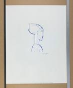 Amedeo Modigliani (after) - Early Vintage Artprint - 50 x 40, Antiek en Kunst