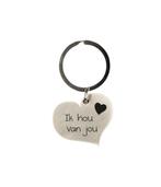 Sleutelhanger Ik Hou Van Jou Hart 10cm, Verzenden, Nieuw