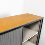 Ahrend roldeurkast, 137x120cm, zwart-kersen, Huis en Inrichting, Ophalen of Verzenden, Nieuw
