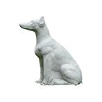 Hond - dobermann - stenen dierenbeeld - 80 cm - klassiek, Ophalen of Verzenden, Nieuw