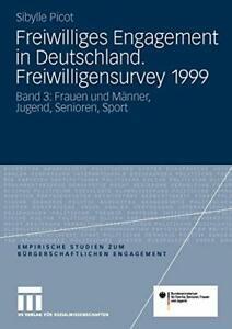 Freiwilliges Engagement in Deutschland. Freiwil. Picot,, Boeken, Politiek en Maatschappij, Zo goed als nieuw, Verzenden