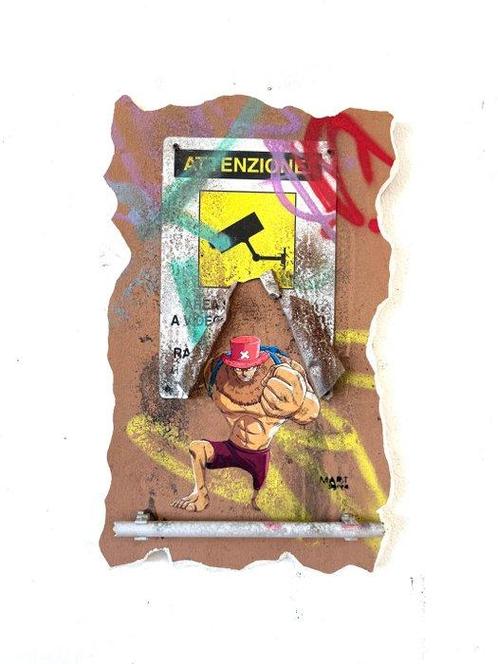 Mart Signed - TonyTony Chopper (ONE PIECE BROKEN WALL STOP, Antiek en Kunst, Kunst | Schilderijen | Modern