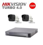 Hikvision Compleet Systeem  5 Megapixel Bullet + 1TB, Nieuw, Ophalen of Verzenden
