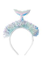Haarband Zeemeermin Blauw Diadeem Schelpen Irridescent Glitt, Kleding | Dames, Carnavalskleding en Feestkleding, Ophalen of Verzenden