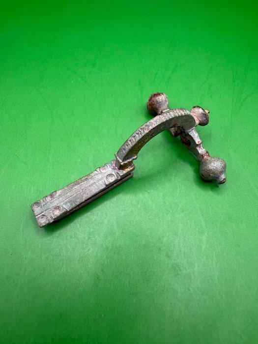 Oud-Romeins Brons Fibel, Sieraden, Tassen en Uiterlijk, Antieke sieraden