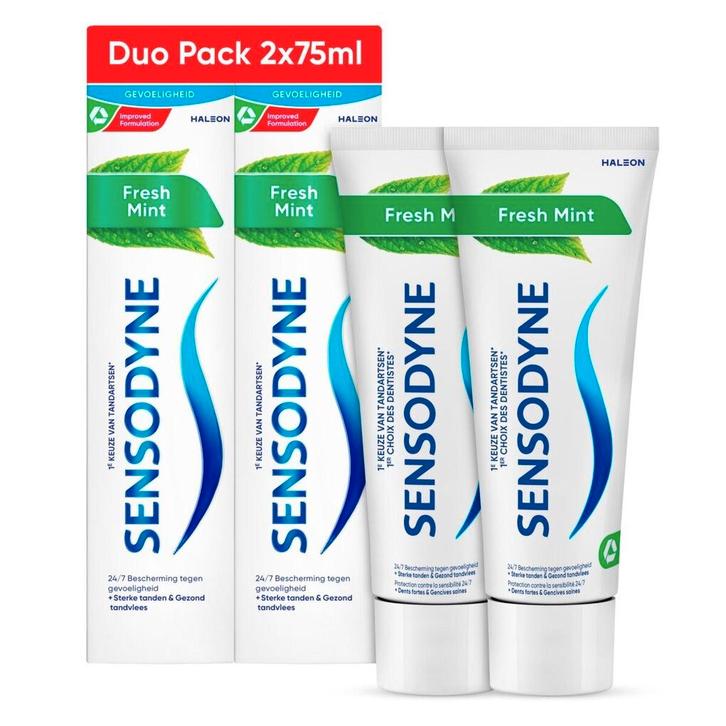 Sensodyne Fresh Mint Tandpasta, Sieraden, Tassen en Uiterlijk, Uiterlijk | Mondverzorging, Nieuw, Verzenden