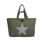 Fana Bags Strandtas Canvas met Rits XL, Sieraden, Tassen en Uiterlijk, Tassen | Reistassen en Weekendtassen, Nieuw, Verzenden