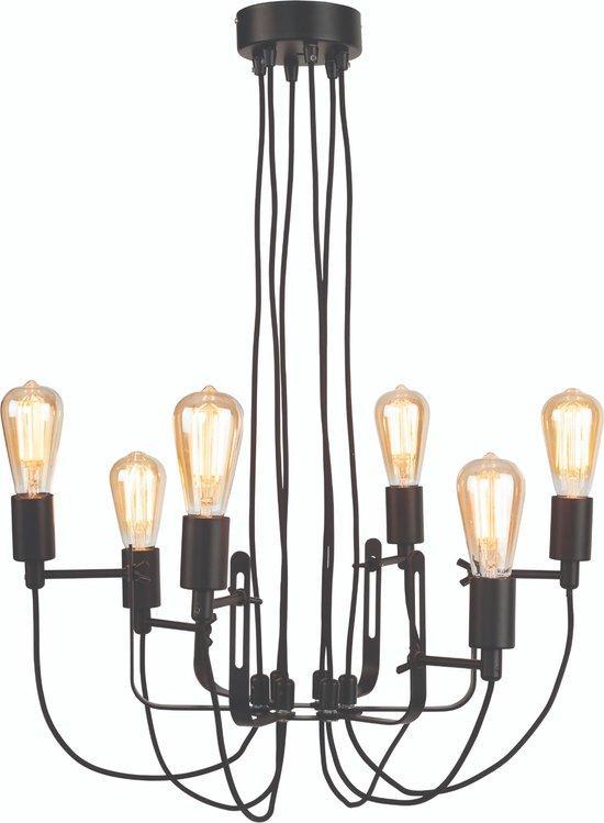 its about RoMi - Seattle - Kroonluchter - Zwart, Huis en Inrichting, Lampen | Hanglampen, Nieuw, Verzenden