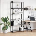 vidaXL Boekenkast Grijs sonoma 80 x 30 x 188 cm Bewerkt hout, Huis en Inrichting, Minder dan 50 cm, Verzenden, Nieuw, 150 tot 200 cm