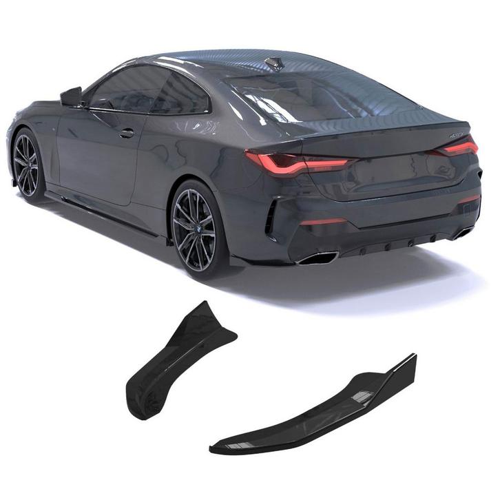 APEX - Diffuser zijsplitter geschikt voor BMW 4 Serie Coupé, Auto diversen, Tuning en Styling, Ophalen of Verzenden