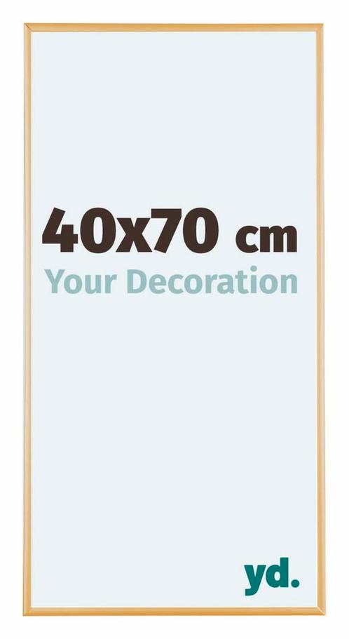 Fotolijst 40x70 cm - Goud Vintage - Aluminium - Austin, Huis en Inrichting, Woonaccessoires | Lijsten, Nieuw, Verzenden