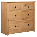vidaXL Dressoir Panama Range 80x40x83 cm grenenhout, Verzenden, Nieuw, 50 tot 100 cm, Grenenhout
