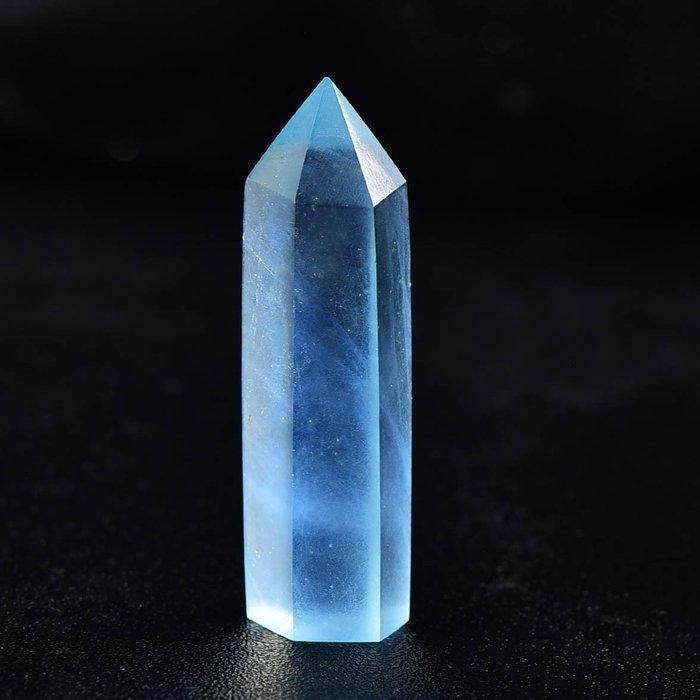 Geen reserve - ALGT gecertificeerd - Natuurlijke aquamarijn, Verzamelen, Mineralen en Fossielen