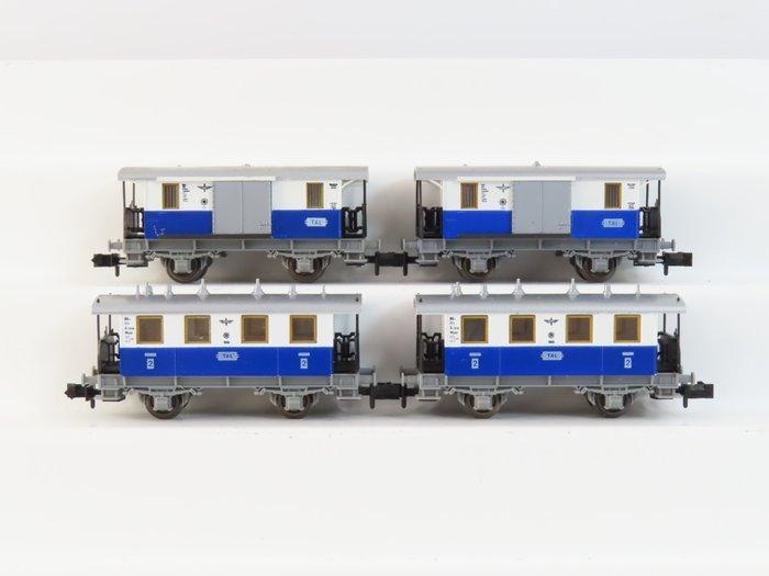 Fleischmann N - o.a. 8053 - Modeltrein personenwagen (4) -, Hobby en Vrije tijd, Modeltreinen | N-Spoor