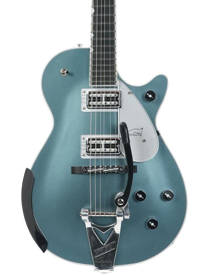 Gretsch G6134T-140 LTD 140th Double Platinum Penguin 2023, Muziek en Instrumenten, Snaarinstrumenten | Gitaren | Elektrisch, Solid body