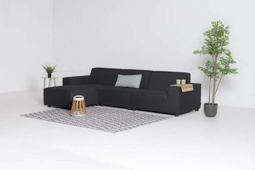 Flow. Cube chaise loungebank sooty |, Tuin en Terras, Tuinsets en Loungesets, Ophalen of Verzenden