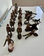 Elastolin - Figuur - 18x Spielzeugfiguren der Wehrmacht mit, Nieuw