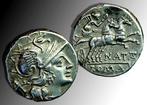Romeinse Republiek. Pinarius Natta, 149 BC. Denarius Rome
