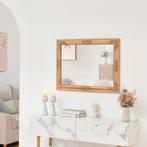 Wandspiegel Punkalaidun rechthoekig 80x60 cm goudkleurig [en, Verzenden, Nieuw