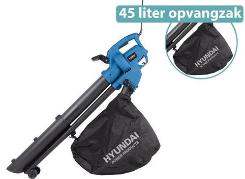 Hyundai HomeLine 3-in-1 Bladblazer Elektrisch - 3000W -, Doe-het-zelf en Verbouw, Overige Doe-het-zelf en Verbouw, Nieuw, Verzenden