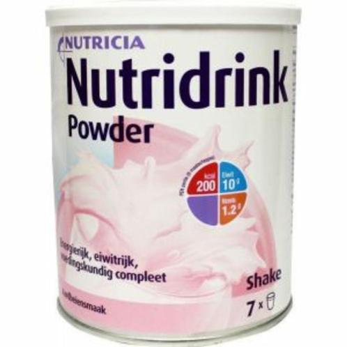 3x Nutricia Nutridrink Poeder Aarbei 335 gr, Sieraden, Tassen en Uiterlijk, Uiterlijk | Dieet en Afvallen, Nieuw, Verzenden