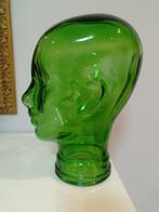 Cabeza maniquí - Hoofd van een figuur - Glas, Antiek en Kunst