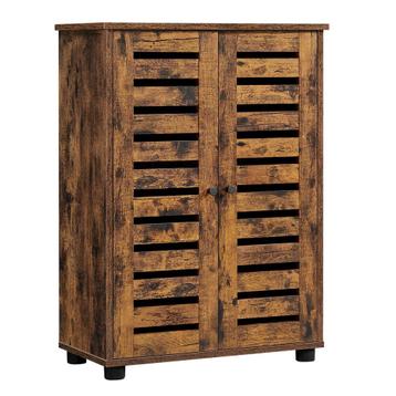 Landelijke badkamerkast bruin - 60 x 30 x 82 cm (Wonen)