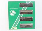 Sachsenmodelle H0 - 14007 - Modeltrein personenwagonset (1), Hobby en Vrije tijd, Modeltreinen | H0, Nieuw