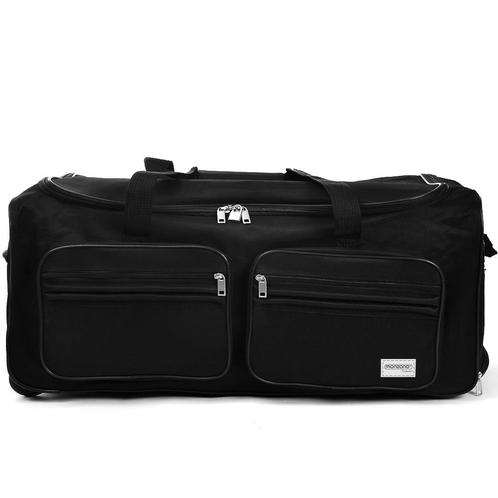 Trolley, reistas, zwart, afsluitbaar, met slot, 160 liter..., Caravans en Kamperen, Kampeeraccessoires, Nieuw, Verzenden