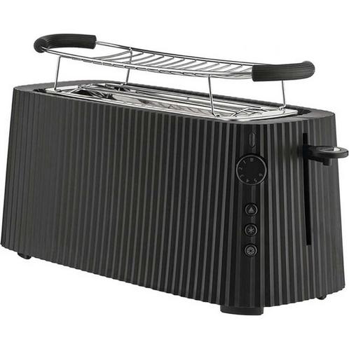 Alessi XL Broodrooster Plissé - Zwart, Witgoed en Apparatuur, Broodroosters, Verzenden