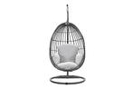 GI Panama swing egg - Carbon Black/Zand, Tuin en Terras, Tuinstoelen, Verzenden, Nieuw, Overige materialen