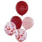 Ballonnen Set Happy ValentineS Day 30cm, Verzenden, Nieuw