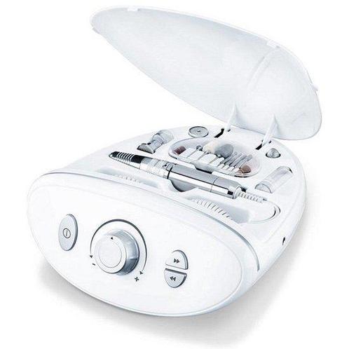 Beurer MP100 - Manicure/pedicuresset - 10 opzetstukken - Sem, Huis en Inrichting, Schoonmaakartikelen, Verzenden