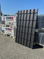 Dakpanplaten Zwart uit Voorraad €11,14m2 / Sandwichpanelen, Ophalen of Verzenden, Nieuw, Overige materialen