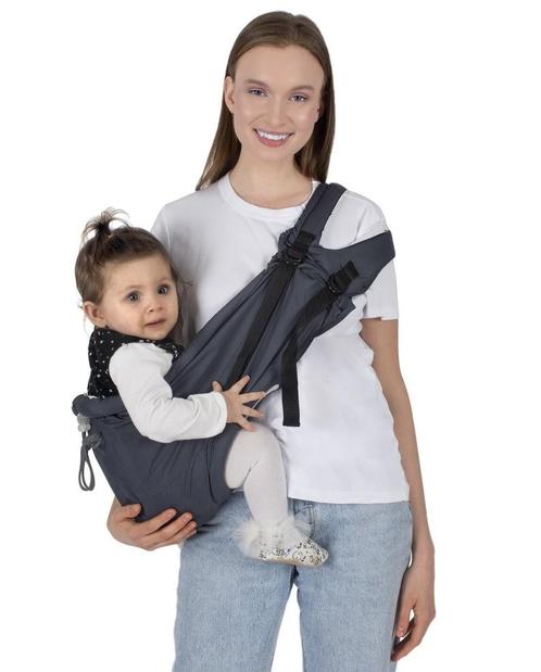 Sevibaby Grijs Side Carrier Draagzak 63, Kinderen en Baby's, Babydragers en Draagdoeken, Nieuw, Verzenden